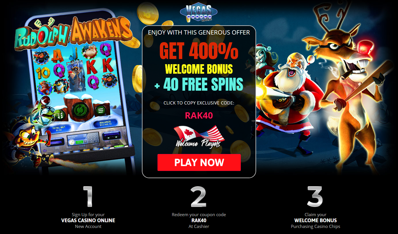400% WELCOME BONUS | + 40 FREE SPINS 400% WELCOME BONUS | + 40 FREE SPINS